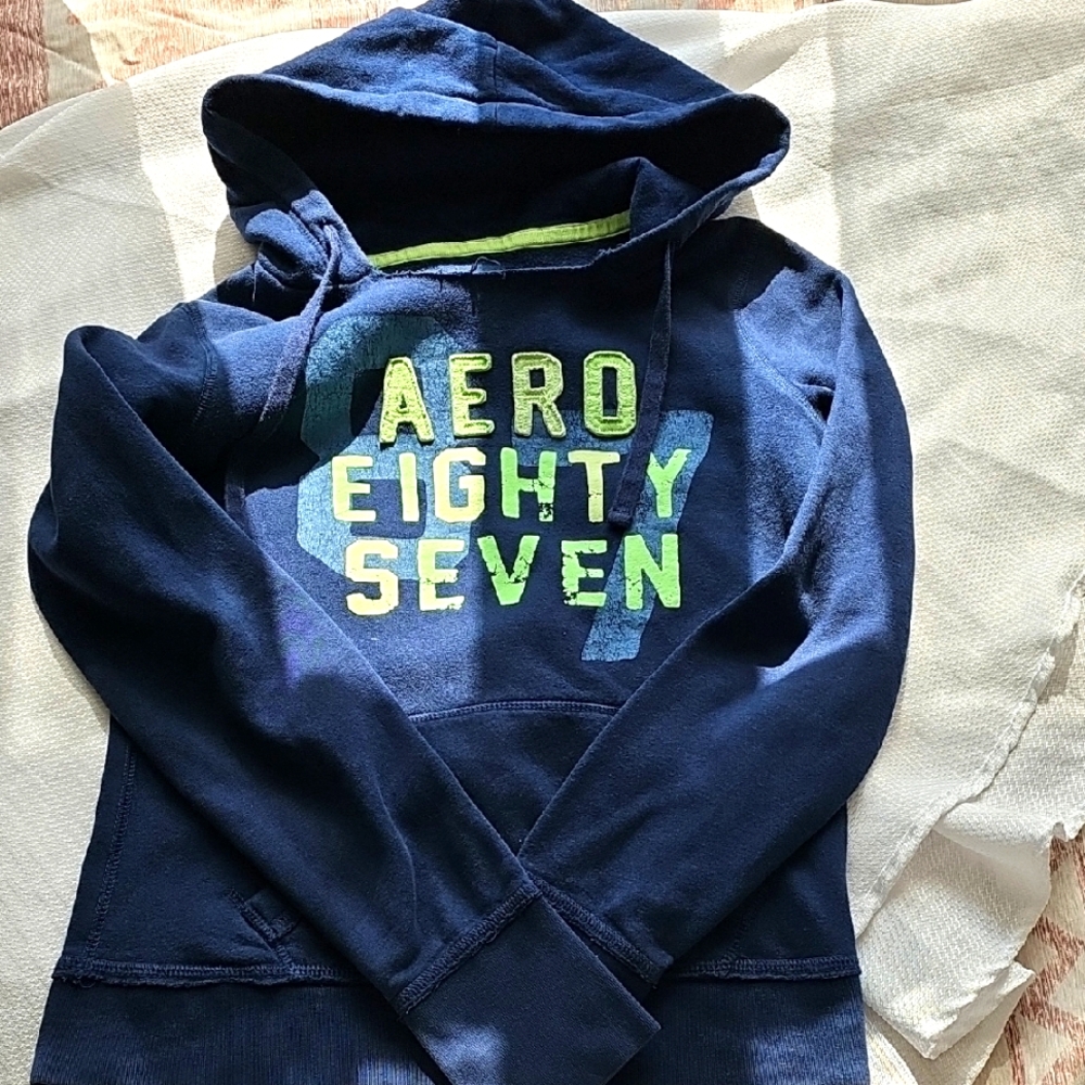 Aero Eighty Seven Navy Hoodie